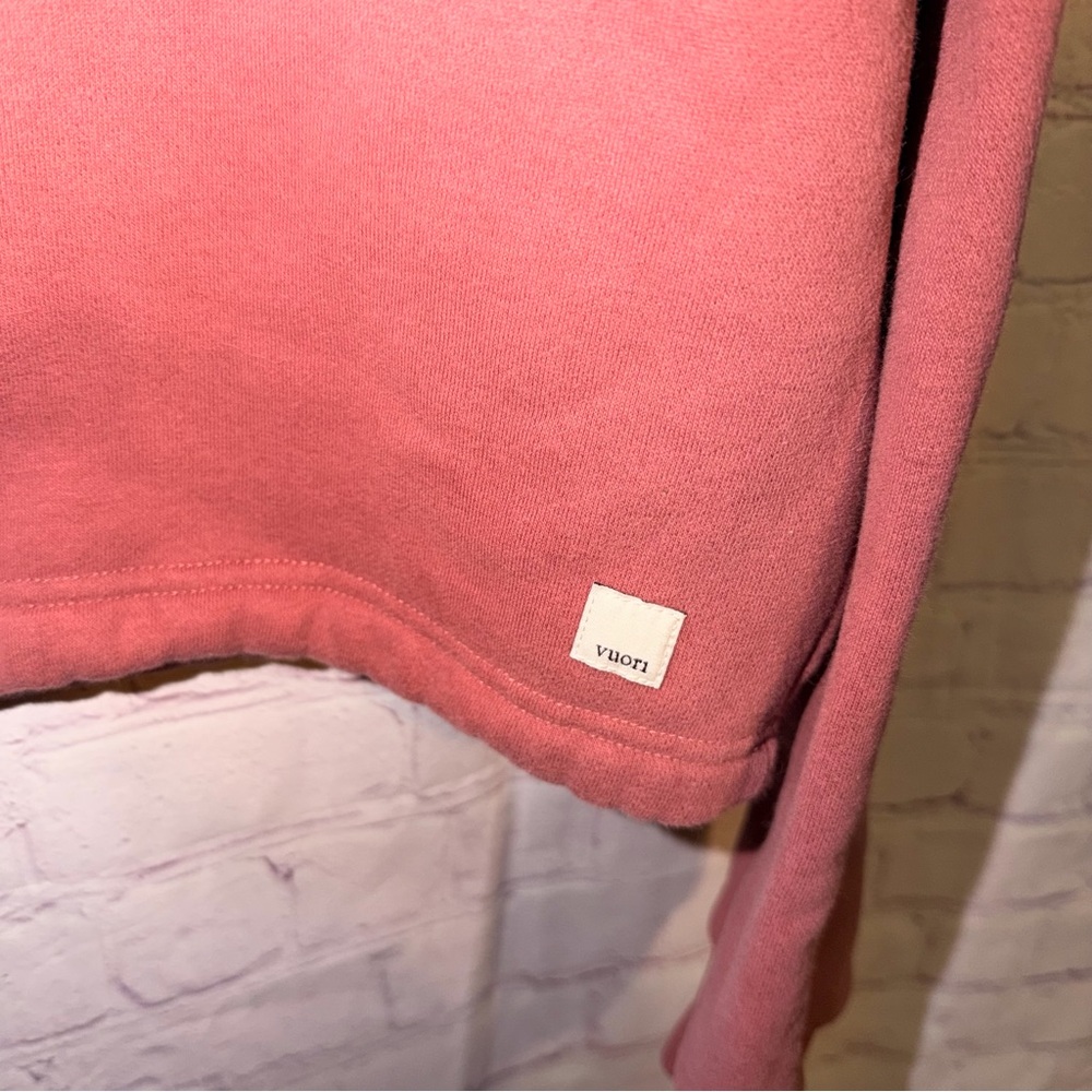 Vuori Restore Crewneck Pullover
Sweatshirt Soft Fleece Desert Rose Size Large - Picture 2 of 5